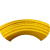 远东电缆 BV6平方国标单芯单股铜芯硬线 黄色 100米