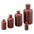 NIKKO试剂瓶HDPE塑料瓶大容量棕色瓶1L2L3L5L10L标准规格瓶耐酸碱防漏日本进口亚速旺 3000ml广口