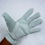 羊皮手套 透气耐磨工作氩弧焊结实 整皮手套防护劳保手套全皮白色 L 乳白色