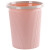 垃圾分类垃圾桶垃圾篓压圈厨房卫生间客厅卧室垃圾筒纸篓 中号粉色+100只垃圾袋