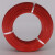 铁氟龙耐高温线国标0.5 0.75 1 1.5平方道闸检测器停车场地感线圈 红色50米国标 0.5平方毫米