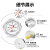 红旗(HongQi) YTN100ZT系列1.6级弹簧管耐震压力表轴向0~60mpa油压表气压表M20*1.5螺纹	