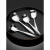 匙子304不锈钢勺子餐勺韩式甜品勺家用吃饭勺成人汤匙小汤勺 儿童勺子 304不锈钢平头勺【大号】