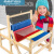 幼儿园儿童手工制作编织板器小学生diy毛线织布机材料包教具玩具 圆形编织板大中小一套