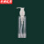 京洲实邦【50个120ml圆肩按压瓶】透明塑料喷雾瓶ZJ-0133