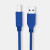 益德胜 打印机数据线USB3.0方口高速传输 AM/BM 支持佳能爱普生打印机移动硬盘盒连接线 0.3米 蓝色