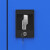 翌嘉 YJ-GJG-01 重型工具柜铁皮柜双开门多功能置物柜 四层储物柜(蓝色)