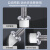 橱卫帮（CVBAB）面盆下水管 洗手盆下水器管 排水管 不锈钢下水软管银灰色CVS02