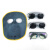 牛皮眼镜焊工面罩牛皮电焊面罩烧焊面罩脸部防护电焊眼镜量大 牛皮面罩+透明+浅色+绑带