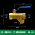Y型带过滤器球阀6分地暖分水器进水阀门1寸黄铜暖气自来水管开关 普通DN25（1寸）黄铜过滤器