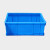 NANBANQIU南半球 塑料周转箱框运输筐储物箱长方形塑料收纳箱塑料盒 380加厚箱415*312*150mm 蓝色