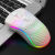 芸果果金属加重有线USB发光鼠标游戏办公家用电竞台式电脑笔记本 [18/白色]发光版