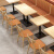 璐维丝 L.W.S餐厅饭馆烤鱼蛙店商用实木桌椅组合咖啡厅奶茶店靠墙卡座沙发 卡座沙发1.2 官方标配