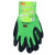 3M劳保防护手套舒适性防滑耐磨透气手套灵敏工业工作劳保 丁腈涂掌舒适手套 绿色 L