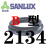 船用SANLUX三力士三角带传动带B2000到2400 B2100 B007 皮带 黑色B-2134三力士
