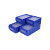 加厚分隔式塑料零件盒货架螺丝盒物料盒分格盒多格元件盒工具收纳 大号600x230x140
