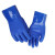 博尔格501耐酸碱防油耐磨防滑浸胶手套蓝色(ND)10付/包XL码501蓝色XL 蓝色
