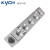 凯宇气动 KYCH 2/3/4/5/6/7位多管路分管 铝合金分管路分配器分流排 直通气管接头 6位 两头4分/上2分