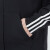 Adidas阿迪达斯男装外套秋季新款运动服户外跑步休闲针织连帽时尚夹克 GS1581/黑色/三条纹 XL