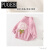 宝宝毛衣套头秋冬装新款女童洋气加厚婴儿套头针织衫 粉红色 130(120cm-130cm)