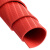 依娜尚美 绝缘橡胶板3mm红色条纹1米x10米 配电房绝缘橡胶垫 高压绝缘垫配电室绝缘板