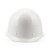 舜选  玻璃钢安全帽 可印字 工地工程 工业建筑 防砸抗冲击头盔 圆顶SHX-B 1顶 白色