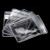 冰禹 PVC透明软胶袋 饰品袋密封包装袋 加厚封口收纳袋 48丝15*15cm(50个/包) BYK-375