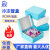 塑料冻存管盒冷存管盒EP管盒pc1.8/2/5/10ml25格50格81格100格 【BKMAM】81格 PP材质 透明 1.5