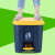 垃圾桶大号脚踩脚踏式户外环卫商用带盖分类垃圾箱86L45L 87L灰桶黄盖 脚踏桶垃圾袋