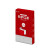 汉盾（HANDUN）百年基业纪念款红色口罩 交银基金定制款（货期10天） 10片装