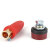 尺越 欧式铜接头电焊机快速插头 电焊机DKJ接头电缆接头 单位：个 DKJ50-70 插头（红） 
