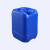 化工桶堆码桶25公斤升KG塑料桶20L废液桶方形酒精消毒液加厚 20L蓝色-B款【1公斤】