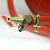 消防卷盘软管 20米25米 19mm自救水管水带转盘消火栓箱水带卷盘 30米红色卷盘配挂架
