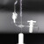 座式微量滴定管级透明棕色玻璃活塞滴定管酸碱通用棕色 四氟活塞1ml含底座