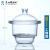 定制玻璃真空干燥器皿罐ml210/240/300/350/400mm玻璃干燥器实验 普通240mm