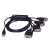 Z-TEK 力特usb转四串口线 USB转4个串口 USB2.0转RS232线 ZE552A USB2.0转双串口1.5米(ZE537A)英国芯