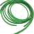 聚氨酯PU圆皮带绿色粗面可粘接O型环形圆带电机传动带工业皮带 红色光面15MM整卷(30米)包邮