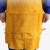 威特仕 44-2136 牛皮护胸 防火阻燃电焊围裙 金黄色  91厘米