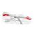 霍尼韦尔（Honeywell）护目镜 S300L 300300 透明镜片 红款 工业防护 防雾防粉尘风沙