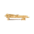 梵克雅宝VCA胸针系列18k黄金围绕虎眼石缟玛瑙狮子胸针预售