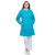 劳保佳 提灯天使新款长袖外套保暖冬装 护士棉衣长款 保暖防寒棉衣 深蓝色XL