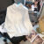 光格白色jk制服衬衫女长袖韩版学院风小众秋季新款外穿衬衣女棉衣棉服 白色 2XL 120-135斤