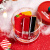 绿野客圣诞节装苹果的盒子 创意儿童圣诞节小礼物苹果包装盒子空盒平安 玩转圣诞红色+手提袋+灯串