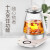 苏泊尔（SUPOR）SW-15Y12 ZMD安心系列 1.5L 高硼玻璃 多功能 智能预约 全自动加热煮茶壶煮茶器