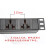 图滕800宽走线槽42u\/47u网络服务器机柜2米2.2米弱电监控设备19英寸标准落地加厚G2型 16A20孔PDU插座  3米线