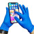 爱马斯（AMMEX） APFNC一次性麻面丁腈手套 耐油耐酸碱化学实验劳保橡胶家务普通型 蓝色100只/盒L