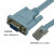 USB转串口9针 路由交换机思科配置线usb转rs232串口console调试线 DB9母转RJ45转换线1.8米 DY-D16