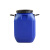 加厚食品级塑料桶密封桶手提式水桶堆肥桶沤肥桶带盖50L升公斤KG 50L蓝色方桶 装液体倒置不