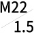 SWT/F型牙腹精密锁紧螺母 丝杆锁定螺帽M12/14/16/18/27x1.0/1.5 F-M22*1.5P