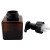 海斯迪克 HKY-265 按压式乳液瓶分装瓶 洗发水按压式打泡器替换瓶 棕色450ml